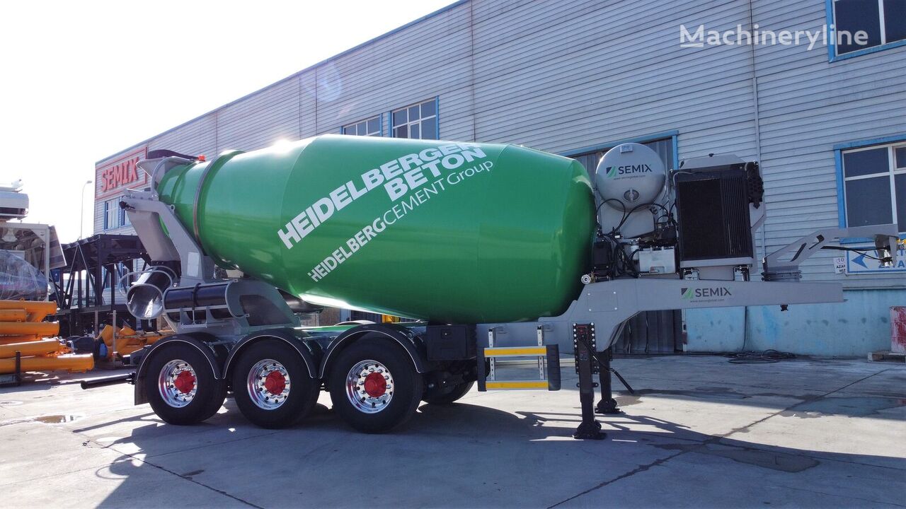 جديدة خلاطة الخرسانة Semix Semi Trailer Concrete Mixer