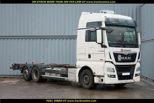 شاحنة نقل الحاويات MAN TGX 26.440, BDF, EURO 6, RETARDER, LIFT AXLE