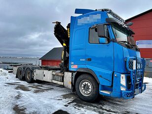 شاحنة نقل الحاويات Volvo FH540 *6x2 *PALFINGER PK 26002 (2017y.) *8 sections /24m *CONTAI