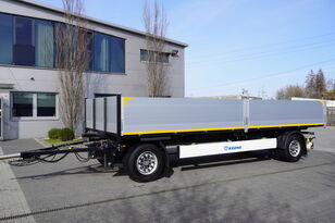 العربات المقطورة شاحنة مسطحة Krone construction trailer / Flatbed 18 pallets / NEW year 2024