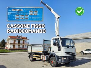 شاحنة مسطحة IVECO ML130E + GRU E RADIOCOMANDO