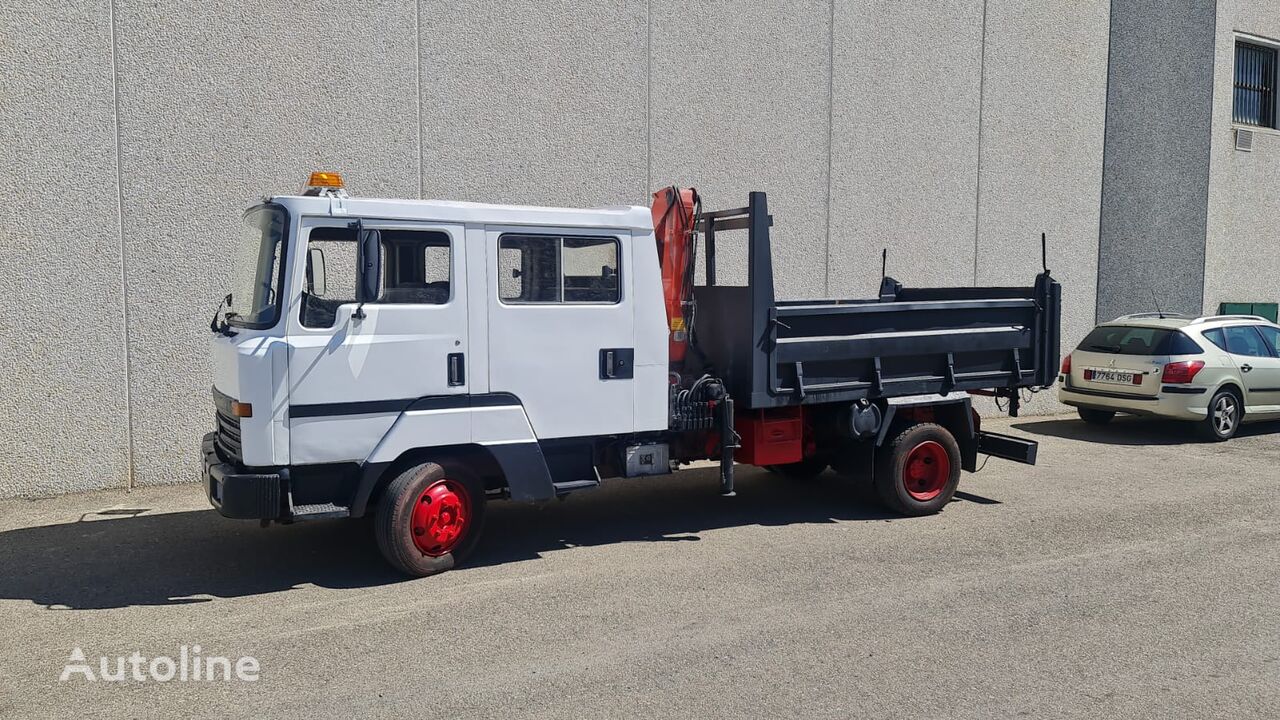 شاحنة مسطحة Nissan L80-88 HIAB-VALMAN 4050-2