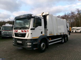شاحنة جمع ونقل النفايات MAN TGM 26.320 6X2 Euro 6 RHD Faun refuse truck