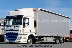 صندوق خلفي مغطى DAF CF 340 Pritsche Plane Lift-/Lenkachse Navi LBW