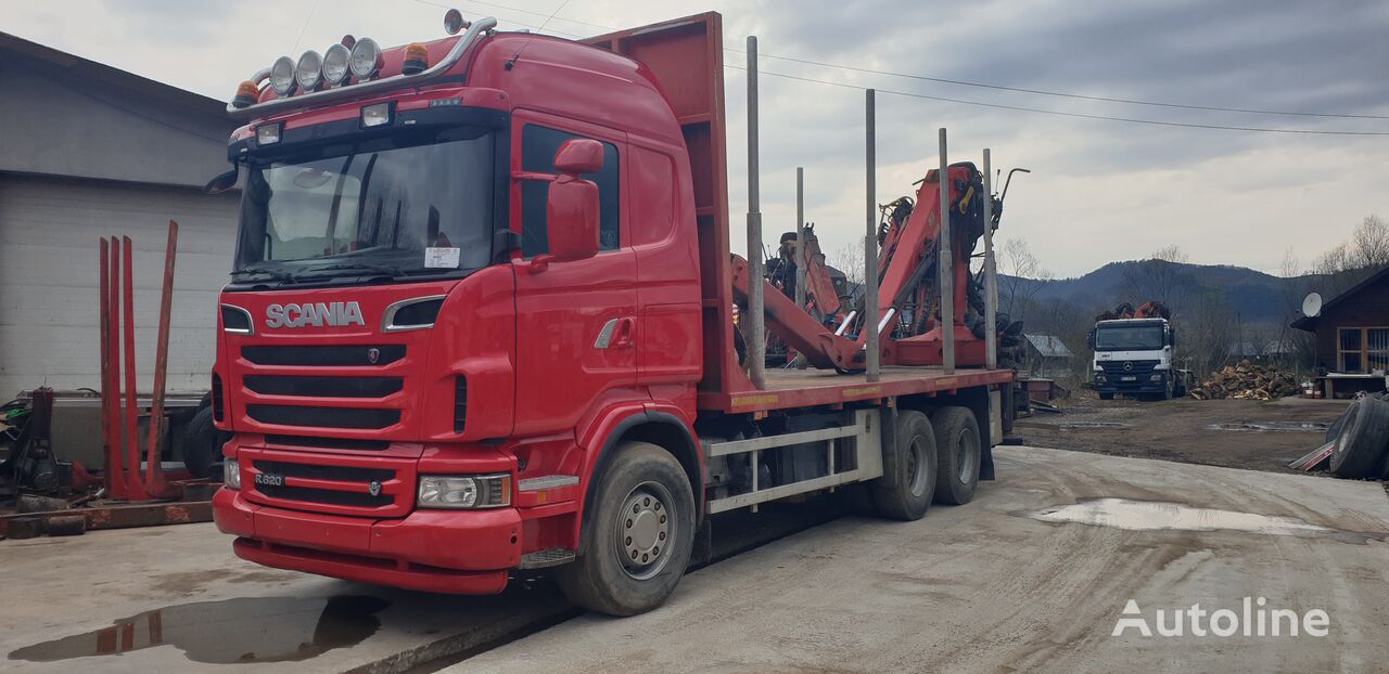شاحنة نقل الأخشاب Scania R500