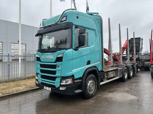 شاحنة نقل الأخشاب Scania R500