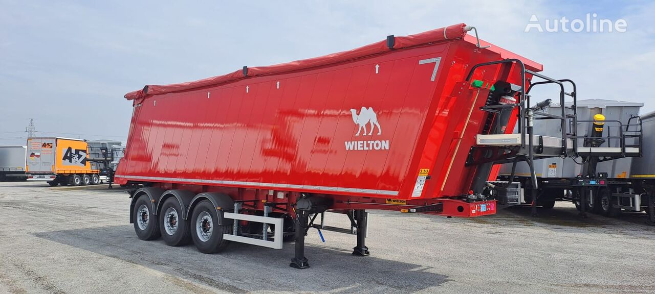 جديدة العربات نصف المقطورة شاحنة قلابة Wielton NOWA 42m3 - Waga 5720kg