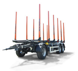 جديد العربات المقطورة شاحنة نقل الأخشاب ZASLAW TRAILIS 665.PL.70.22.P.KP