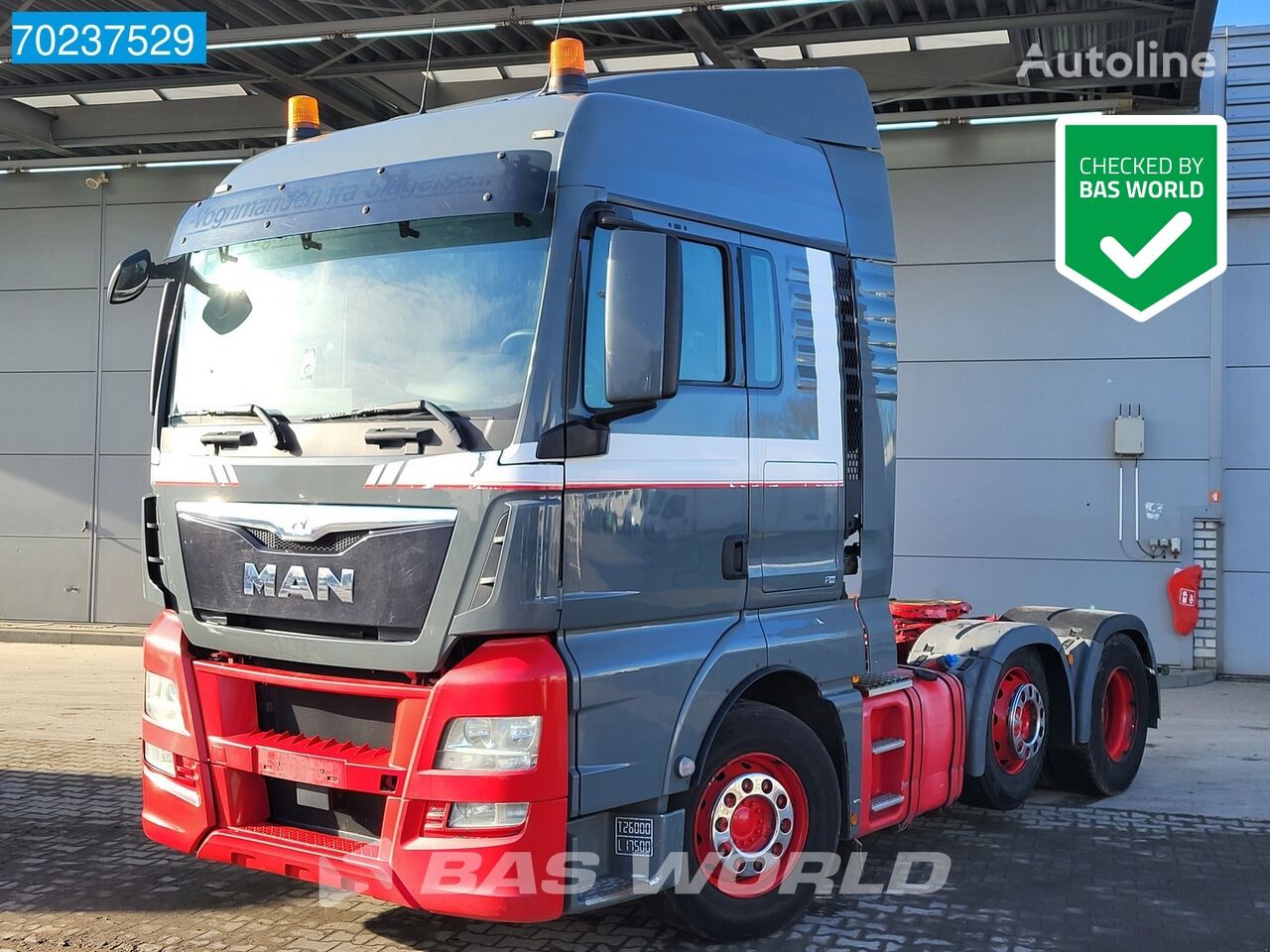 السيارات القاطرة MAN TGX 26.440 6X2 XLX Navi Liftachse Euro 6