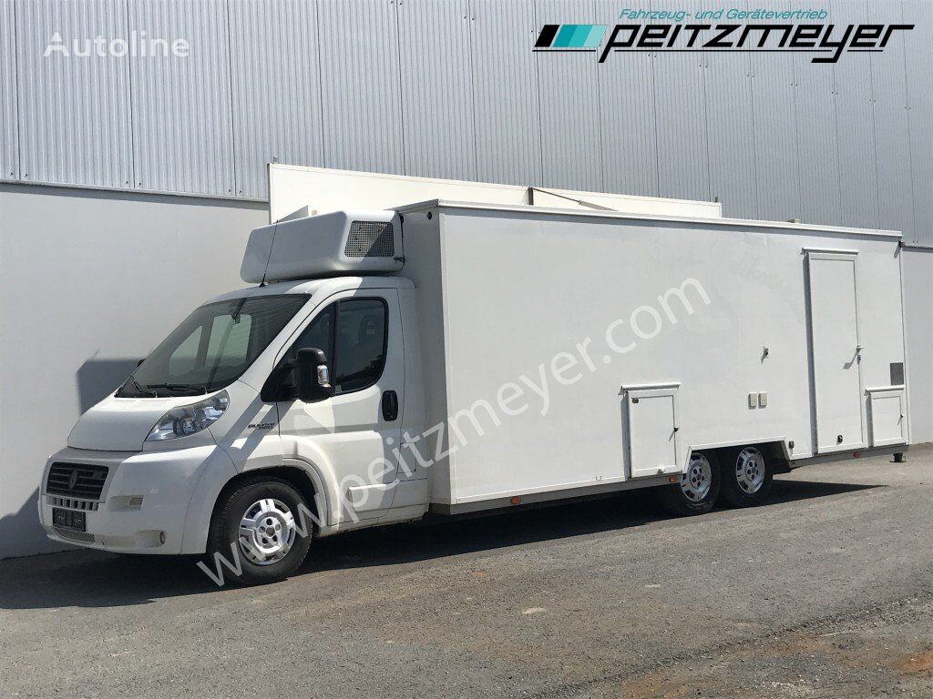 نقل البضائع IVECO (I) Ducato  Verkaufswagen 6,3 m + Kühltheke, Fritteuse